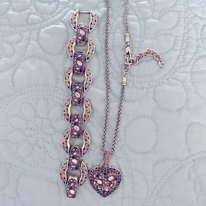 Brighton bracelet and necklace